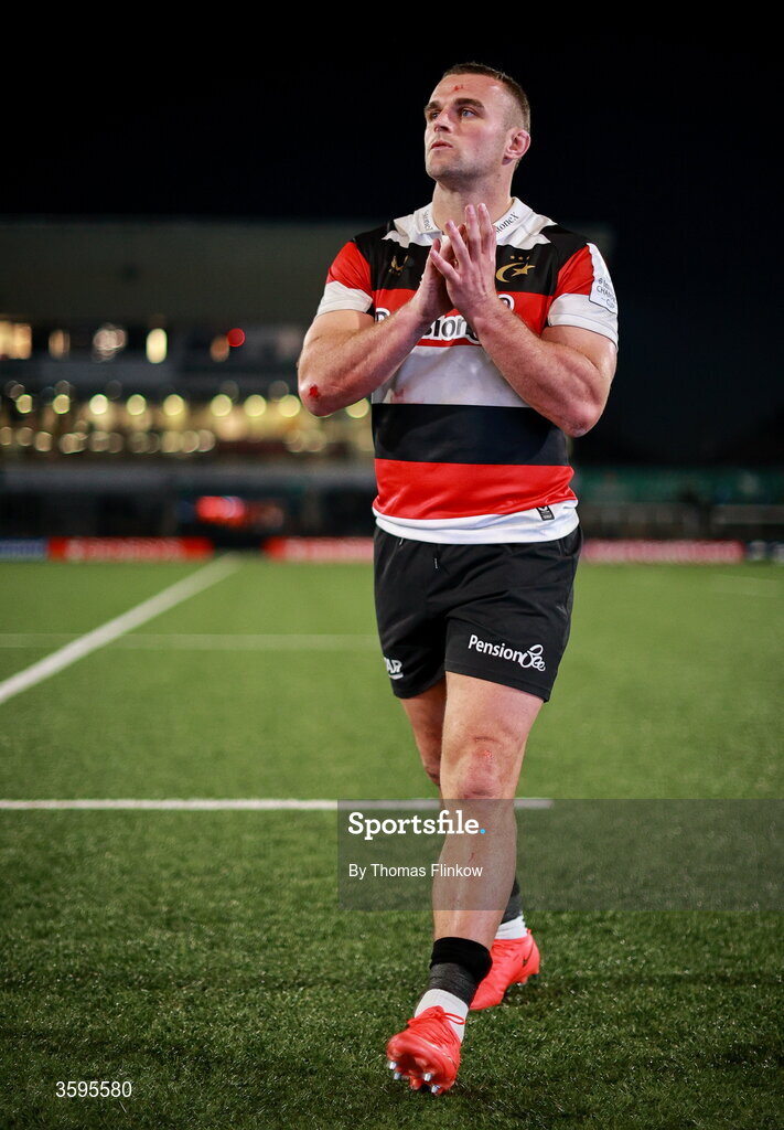 17 October 2026; Ben Earl of Saracens after his side's defeat in the Investec Champions Cup Round 1 match between Connacht and Saracens at Dexcom Stadium in Galway. Photo by Thomas Flinkow/Sportsfile