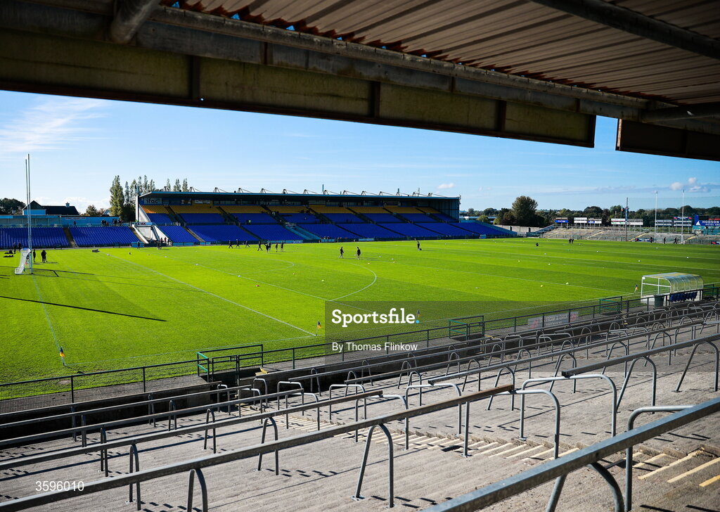 18 October 2026; A general view of King & Moffatt Dr Hyde Park before the Roscommon County Senior Club Football Championship final match between Pádraig Pearses and St Brigid's at King & Moffatt Dr Hyde Park in Roscommon. Photo by Thomas Flinkow/Sportsfile