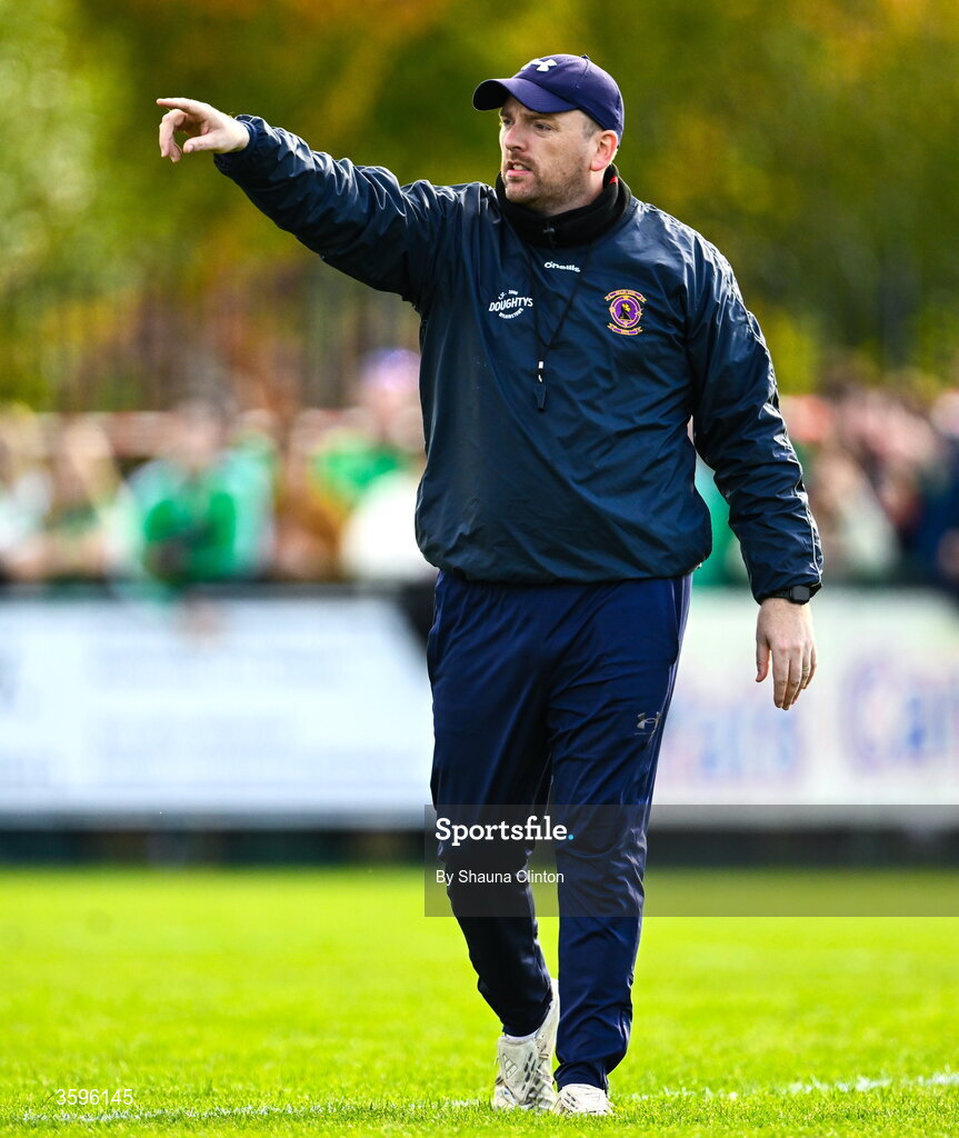 18 October 2026; Wolfe Tones manager Shane McCoy before the Meath County Senior Club Football Championship final match between Wolfe Tones and Donaghmore/ Ashbourne at Donaghmore-Ashbourne GAA Club in Ashbourne, Meath. Photo by Shauna Clinton/Sportsfile
