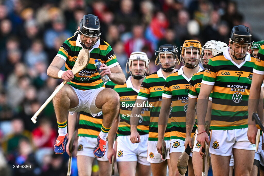 18 October 2026; Dean Brosnan of Glen Rovers during the parade before the Cork County Premier Senior Club Hurling Championship final match between Glen Rovers and St Finbarr's at SuperValu Páirc Uí Chaoimh in Cork. Photo by Seb Daly/Sportsfile