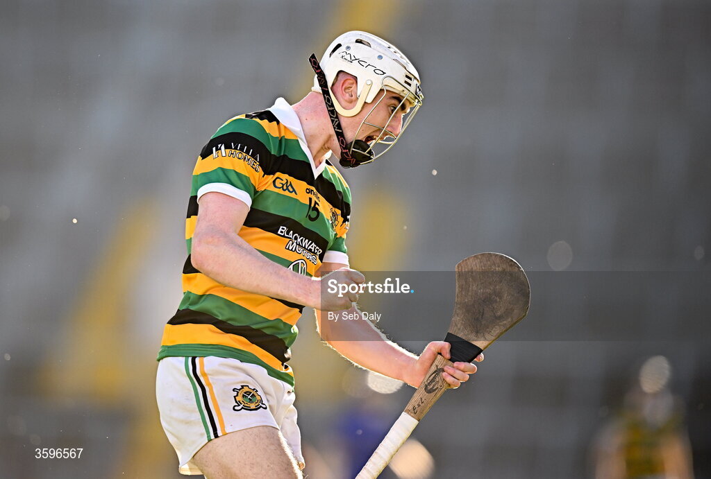 18 October 2026; Eoin O’Leary of Glen Rovers celebrates scoring a point during the Cork County Premier Senior Club Hurling Championship final match between Glen Rovers and St Finbarr's at SuperValu Páirc Uí Chaoimh in Cork. Photo by Seb Daly/Sportsfile
