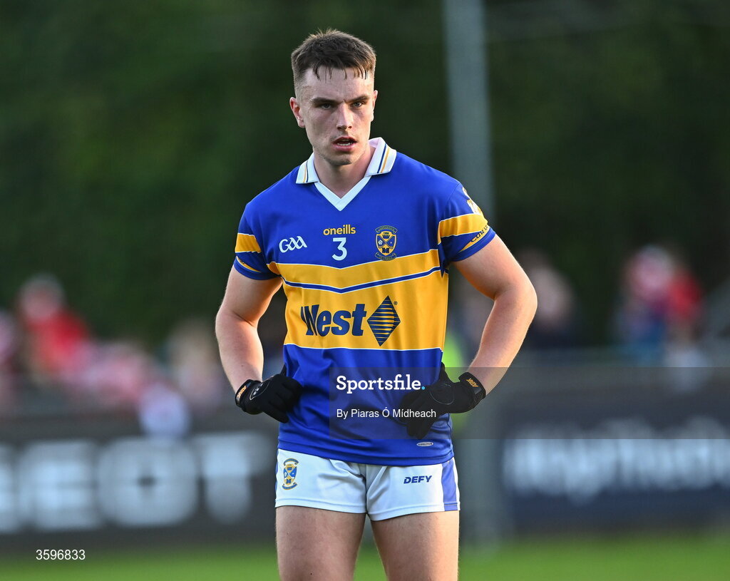 18 October 2026; Rob O’Shea of Castleknock during the PTSB Dublin County Senior Club Football Championship final match between Castleknock and Cuala at Parnell Park in Dublin. Photo by Piaras Ó Mídheach/Sportsfile