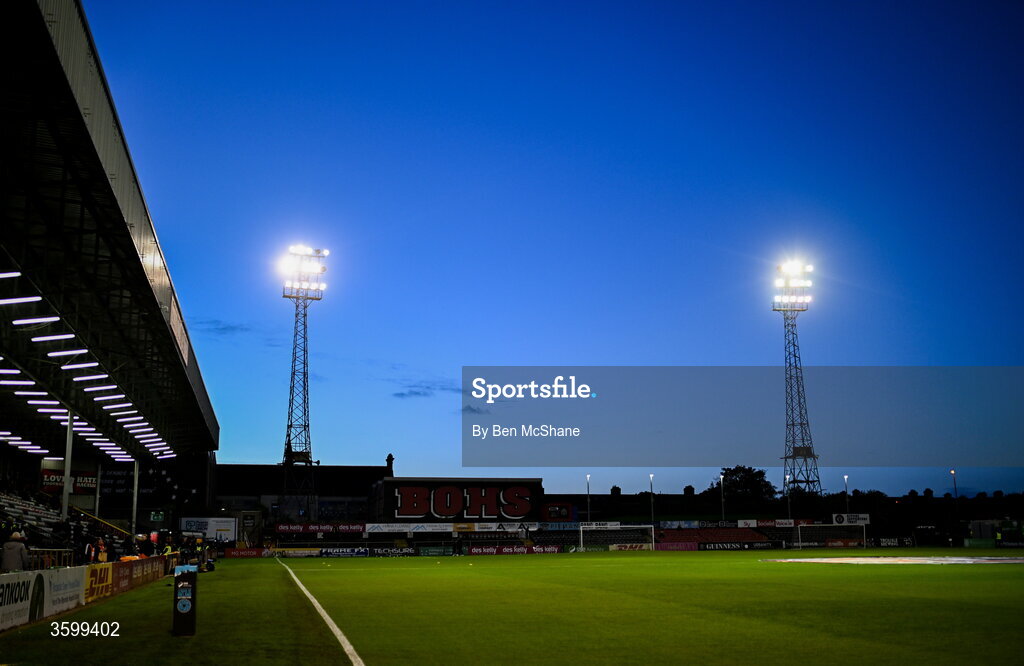 23 October 2026; A general view of Dalymount Park before the SSE Airtricity Men's Premier Division match between Bohemians and Shelbourne at Dalymount Park in Dublin. Photo by Ben McShane/Sportsfile