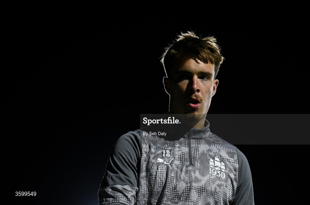 23 October 2026; Tommy Lonergan of Waterford before the SSE Airtricity Men's Premier Division match between Waterford and Drogheda United at RSC in Waterford. Photo by Seb Daly/Sportsfile