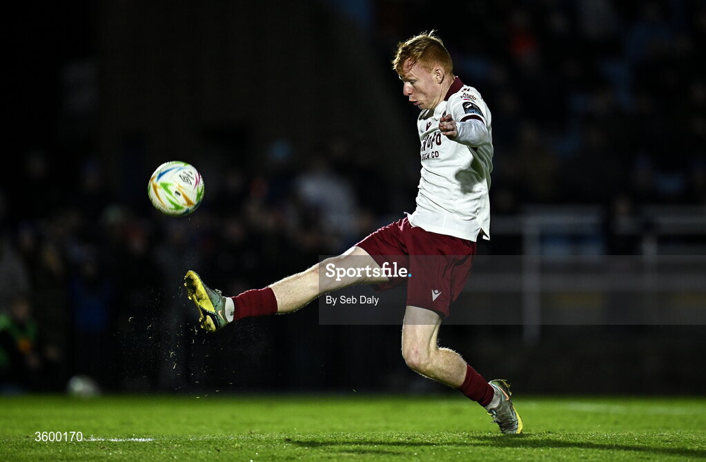 23 October 2026; Shane Farrell of Drogheda United during the SSE Airtricity Men's Premier Division match between Waterford and Drogheda United at RSC in Waterford. Photo by Seb Daly/Sportsfile