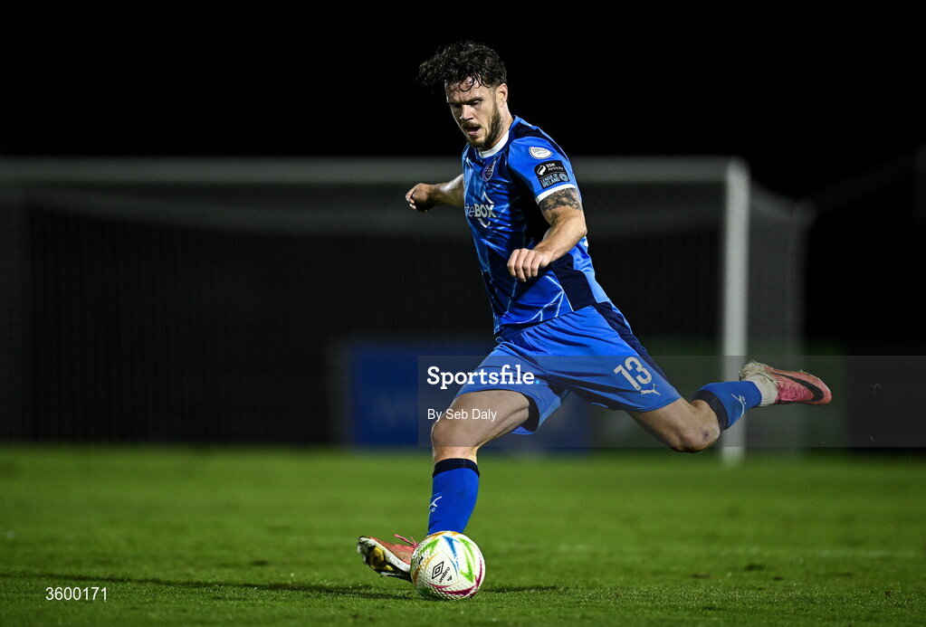 23 October 2026; Kevin Long of Waterford during the SSE Airtricity Men's Premier Division match between Waterford and Drogheda United at RSC in Waterford. Photo by Seb Daly/Sportsfile