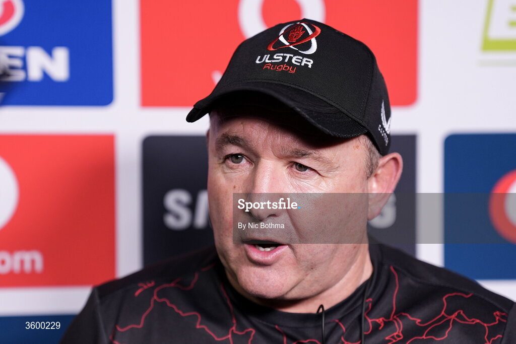 24 October 2026; Ulster head coach Richie Murphy before the United Rugby Championship match between Vodacom Bulls and Ulster at Loftus Versfeld in Pretoria, South Africa. Photo by Nic Bothma/Sportsfile