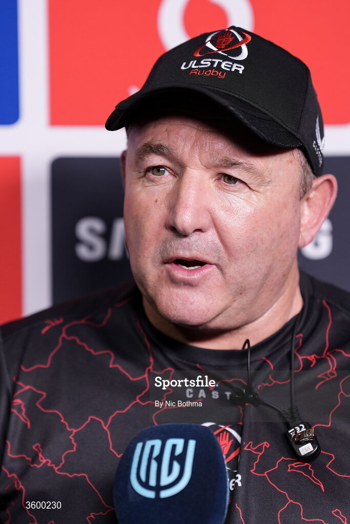 24 October 2026; Ulster head coach Richie Murphy before the United Rugby Championship match between Vodacom Bulls and Ulster at Loftus Versfeld in Pretoria, South Africa. Photo by Nic Bothma/Sportsfile