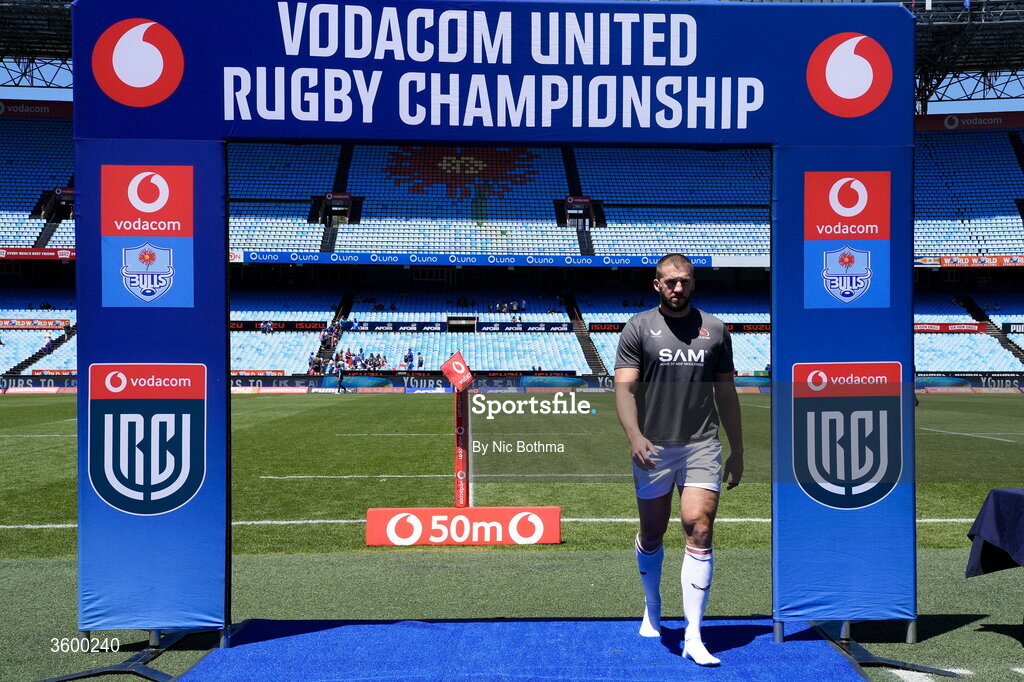 24 October 2026; Stuart McCloskey of Ulster before the United Rugby Championship match between Vodacom Bulls and Ulster at Loftus Versfeld in Pretoria, South Africa. Photo by Nic Bothma/Sportsfile