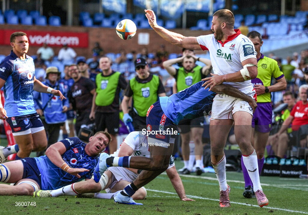 24 October 2026; Stuart McCloskey of Ulster during the United Rugby Championship match between Vodacom Bulls and Ulster at Loftus Versfeld in Pretoria, South Africa. Photo by Nic Bothma/Sportsfile