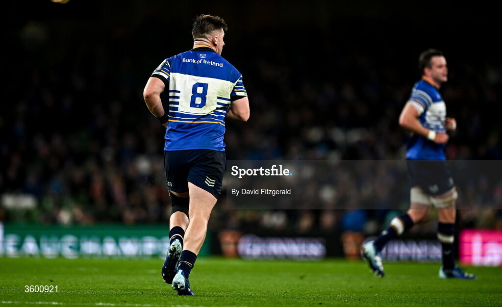 24 October 2026; Dan Sheehan of Leinster during the United Rugby Championship match between Leinster and Munster at the Aviva Stadium in Dublin. Photo by David Fitzgerald/Sportsfile
