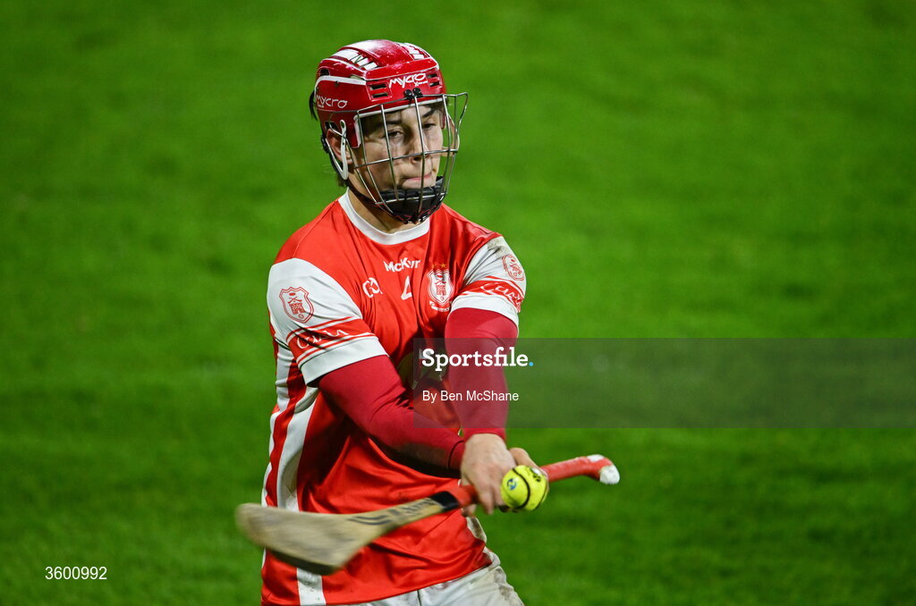 24 October 2026; Conor Groarke of Cuala during the PTSB Dublin County Senior Club Hurling Championship final match between Cuala and Kilmacud Crokes at Parnell Park in Dublin. Photo by Ben McShane/Sportsfile