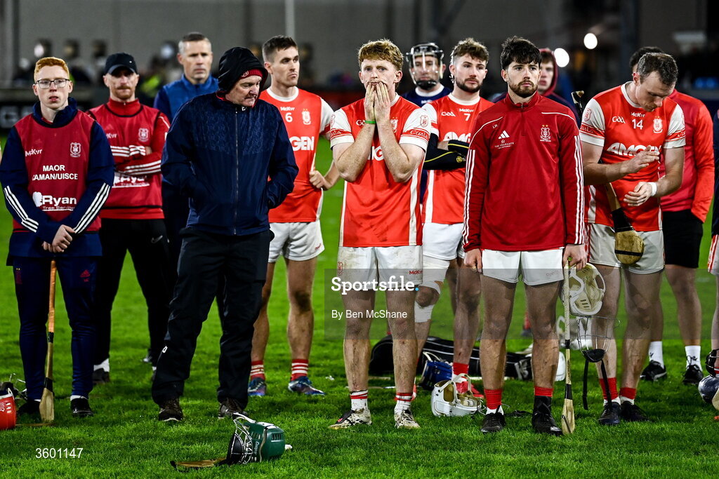 24 October 2026; Jamie Conroy of Cuala reacts after the PTSB Dublin County Senior Club Hurling Championship final match between Cuala and Kilmacud Crokes at Parnell Park in Dublin. Photo by Ben McShane/Sportsfile