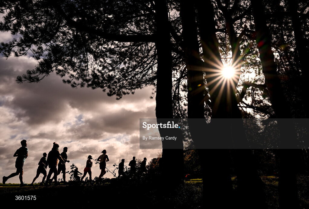 25 October 2026; Participants during the 2026 Irish Life Dublin Marathon, as thousands of runners took to the streets of Dublin for the 45th running of the event. Photo by Ramsey Cardy/Sportsfile