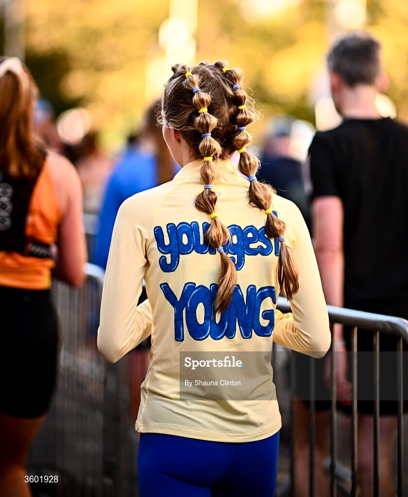 25 October 2026; Participants after the 2026 Irish Life Dublin Marathon, as thousands of runners took to the streets of Dublin for the 45th running of the event. Photo by Shauna Clinton/Sportsfile
