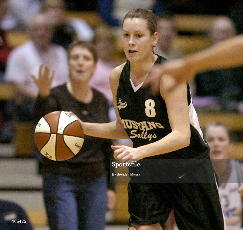 28 January 2005; Catriona O'Connell, Mustang Sally's St. Paul's. National Cup, Senior Women's Semi-Final, Mustang Sally's St. Paul's, Killarney v Dart Killester, ESB Arena, Tallaght, Dublin. Picture credit; Brendan Moran / SPORTSFILE