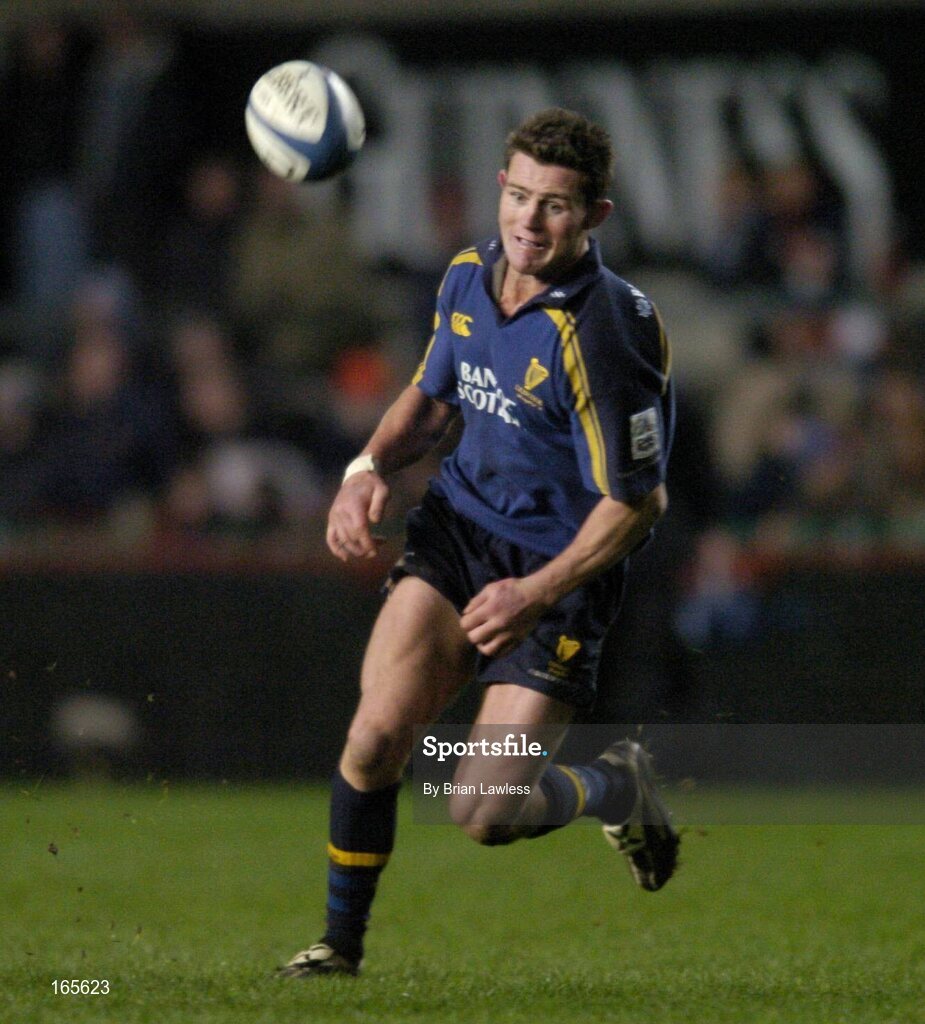 30 January 2005; David Holwell, Leinster. Celtic League 2004-2005, Pool 1, Leinster v The Dragons, Lansdowne Road, Dublin. Picture credit; Brian Lawless / SPORTSFILE