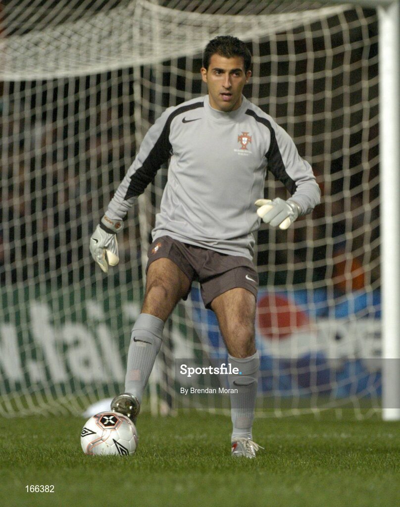 9 February 2005; Ricardo, Portugal. International Friendly, Republic of Ireland v Portugal, Lansdowne Road, Dublin. Picture credit; Brendan Moran / SPORTSFILE