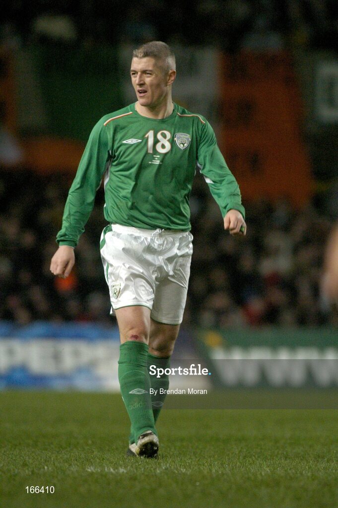 9 February 2005; Graham Kavanagh, Republic of Ireland. International Friendly, Republic of Ireland v Portugal, Lansdowne Road, Dublin. Picture credit; Brendan Moran / SPORTSFILE