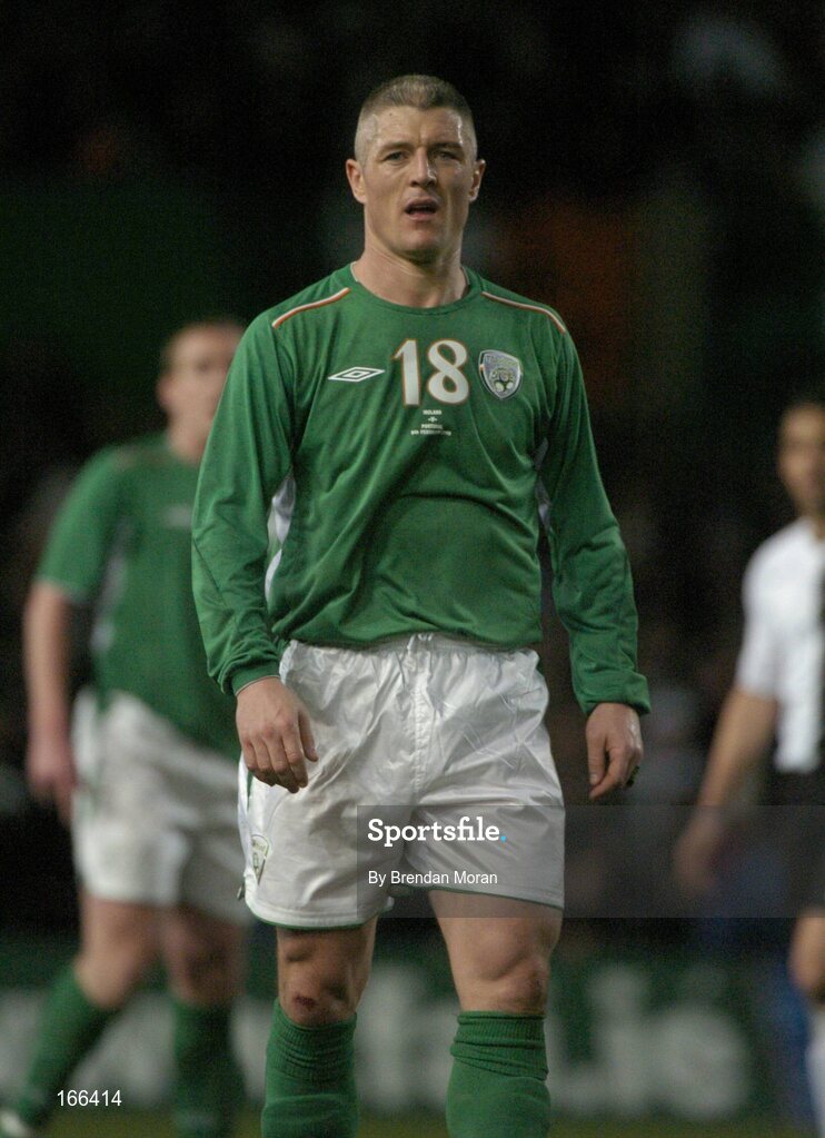 9 February 2005; Graham Kavanagh, Republic of Ireland. International Friendly, Republic of Ireland v Portugal, Lansdowne Road, Dublin. Picture credit; Brendan Moran / SPORTSFILE