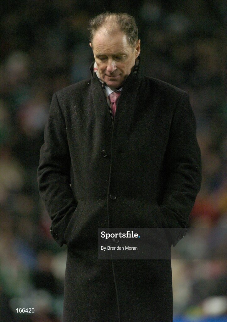 9 February 2005; Brian Kerr, Republic of Ireland manager. International Friendly, Republic of Ireland v Portugal, Lansdowne Road, Dublin. Picture credit; Brendan Moran / SPORTSFILE