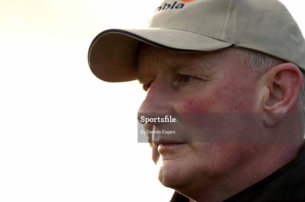 12 February 2005; Kilkenny manager Brian Cody watches the match. Walsh Cup Final, Wexford v Kilkenny, Wexford Park, Co. Wexford. Picture credit; Damien Eagers / SPORTSFILE