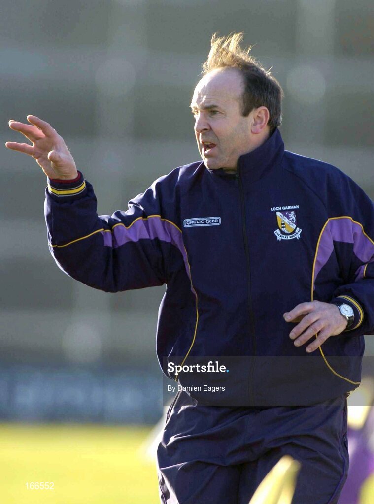 12 February 2005; Wexford manager Seamus Murphy pictured during the match. Walsh Cup Final, Wexford v Kilkenny, Wexford Park, Co. Wexford. Picture credit; Damien Eagers / SPORTSFILE