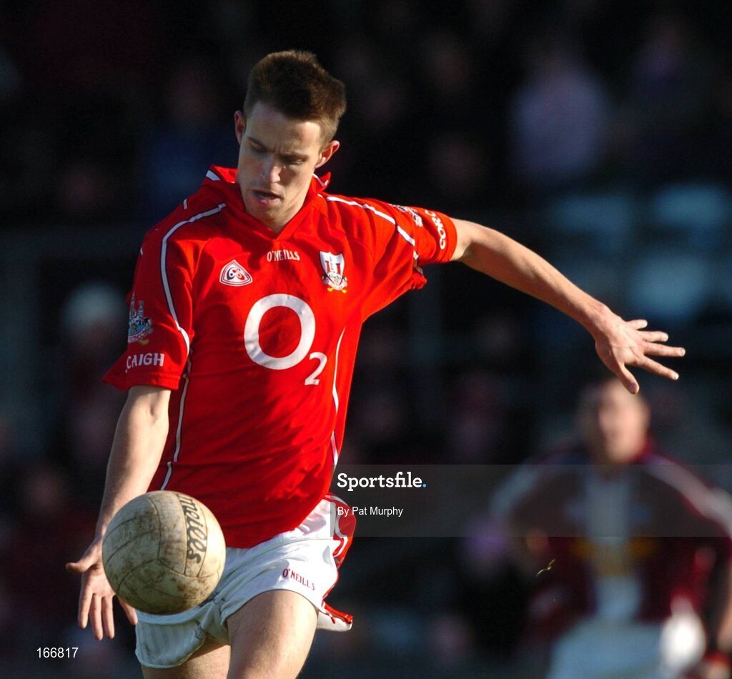 13 February 2005; Kevin McMahon, Cork. Allianz National Football League, Division 1A, Westmeath v Cork, Cusack Park, Mullingar, Co. Westmeath. Picture credit; Pat Murphy / SPORTSFILE