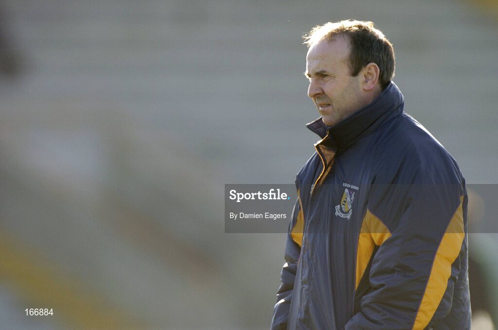 12 February 2005; Seamus Murphy, Wexford manager. Walsh Cup Final, Wexford v Kilkenny, Wexford Park, Co. Wexford. Picture credit; Damien Eagers / SPORTSFILE