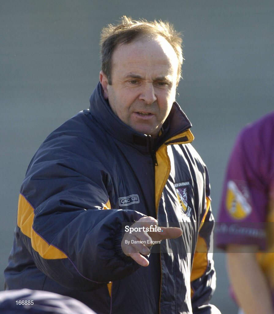 12 February 2005; Seamus Murphy, Wexford manager. Walsh Cup Final, Wexford v Kilkenny, Wexford Park, Co. Wexford. Picture credit; Damien Eagers / SPORTSFILE