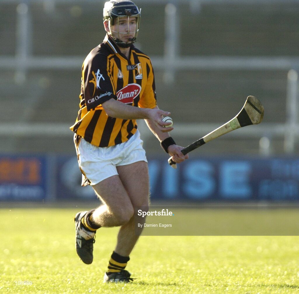 12 February 2005; J.J Delaney, Kilkenny. Walsh Cup Final, Wexford v Kilkenny, Wexford Park, Co. Wexford. Picture credit; Damien Eagers / SPORTSFILE