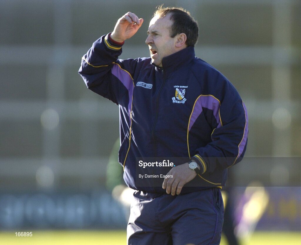 12 February 2005; Seamus Murphy, Wexford manager. Walsh Cup Final, Wexford v Kilkenny, Wexford Park, Co. Wexford. Picture credit; Damien Eagers / SPORTSFILE