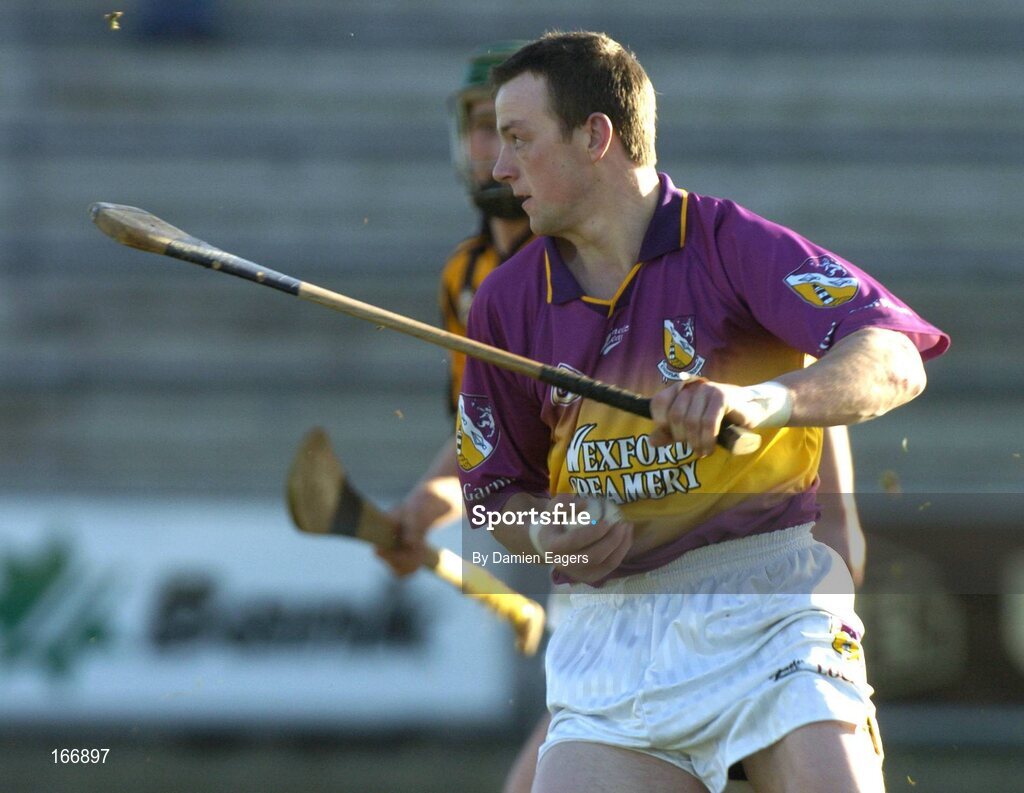 12 February 2005; Nigel Higgins, Wexford. Walsh Cup Final, Wexford v Kilkenny, Wexford Park, Co. Wexford. Picture credit; Damien Eagers / SPORTSFILE
