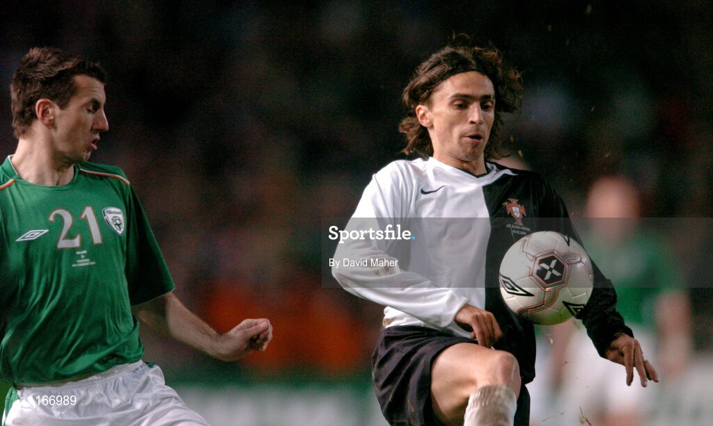 9 February 2005; Rogerio Matias, Portugal. International Friendly, Republic of Ireland v Portugal, Lansdowne Road, Dublin. Picture credit; David Maher / SPORTSFILE