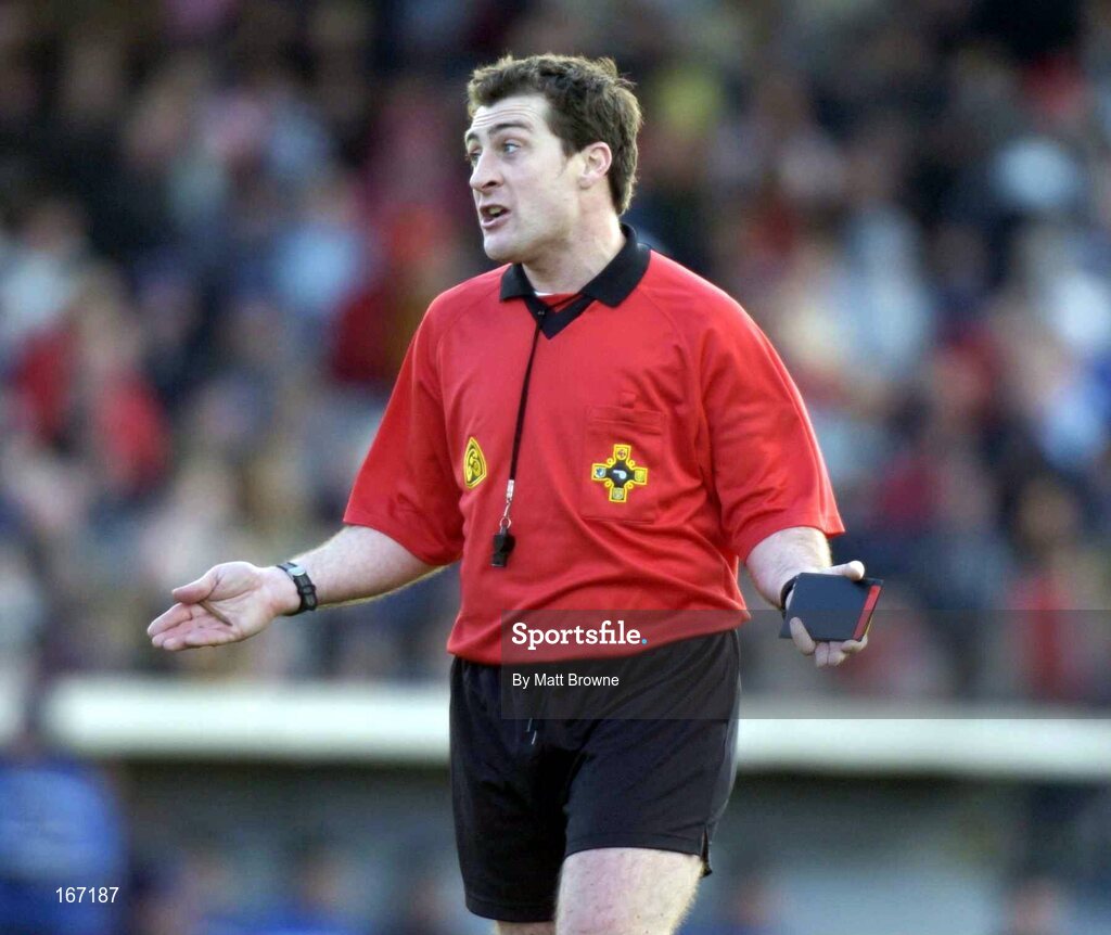 20 February 2005; Seamus Roach, Referee. 2005 Allianz National Hurling League, Division 1A, Waterford v Kilkenny, Walsh Park, Waterford. Picture credit; Matt Browne / SPORTSFILE