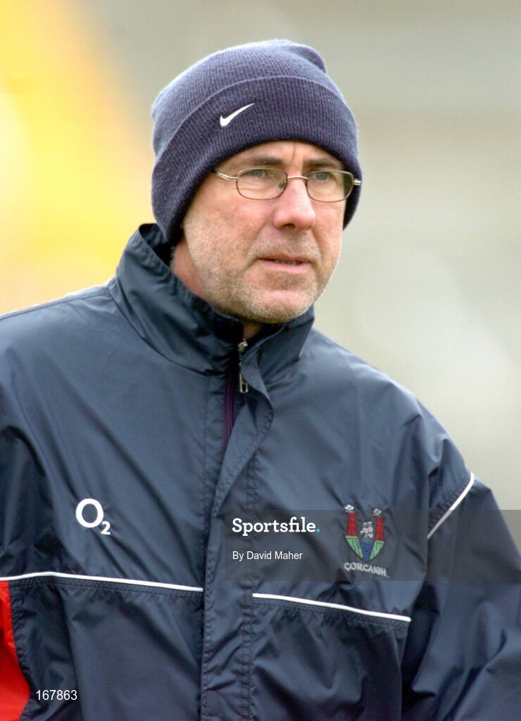 27 February 2005; John Allen, Cork hurling manager. Allianz National Hurling League, Division 1B, Wexford v Cork, Wexford Park, Wexford. Picture credit; David Maher / SPORTSFILE