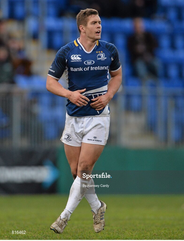 7 December 2013; Colm O'Shea, Leinster 'A'. British & Irish Cup, Leinster 'A' v Cross Keys, Donnybrook Stadium, Donnybrook, Dublin. Picture credit: Ramsey Cardy / SPORTSFILE