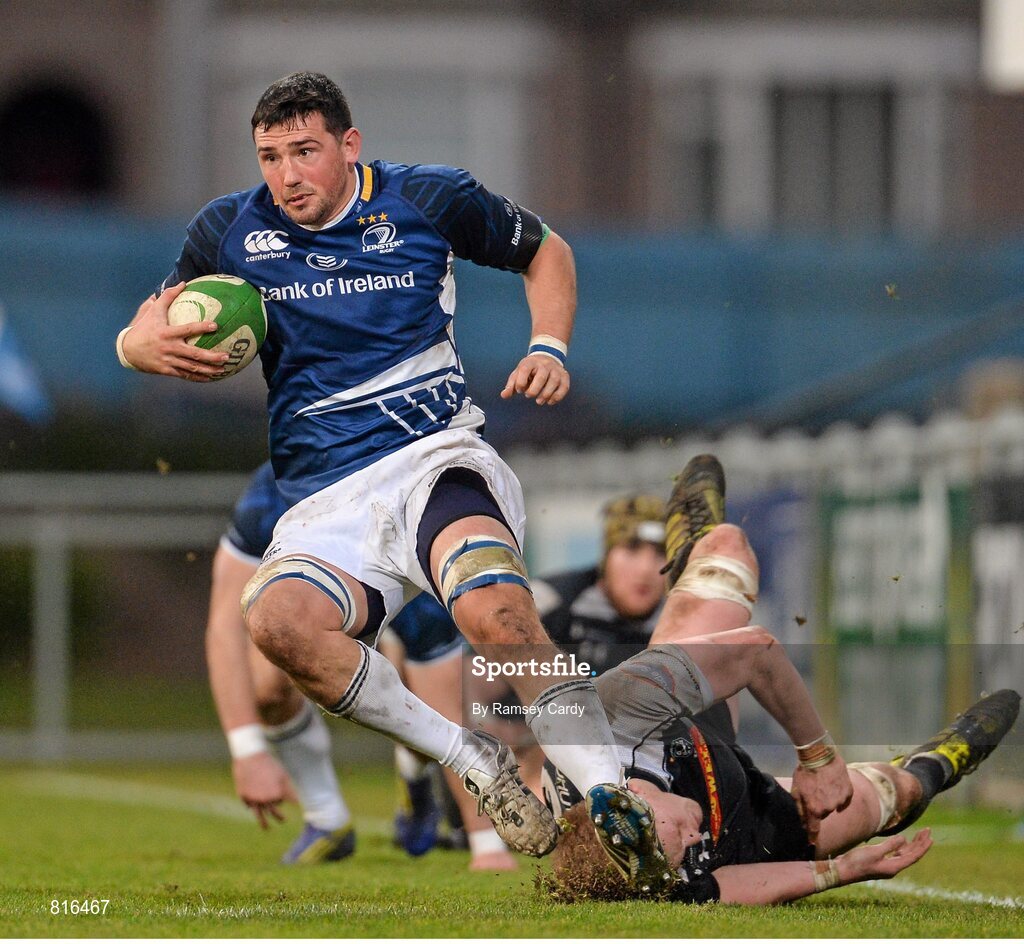 7 December 2013; Ben Marshall, Leinster 'A. British & Irish Cup, Leinster 'A' v Cross Keys, Donnybrook Stadium, Donnybrook, Dublin. Picture credit: Ramsey Cardy / SPORTSFILE