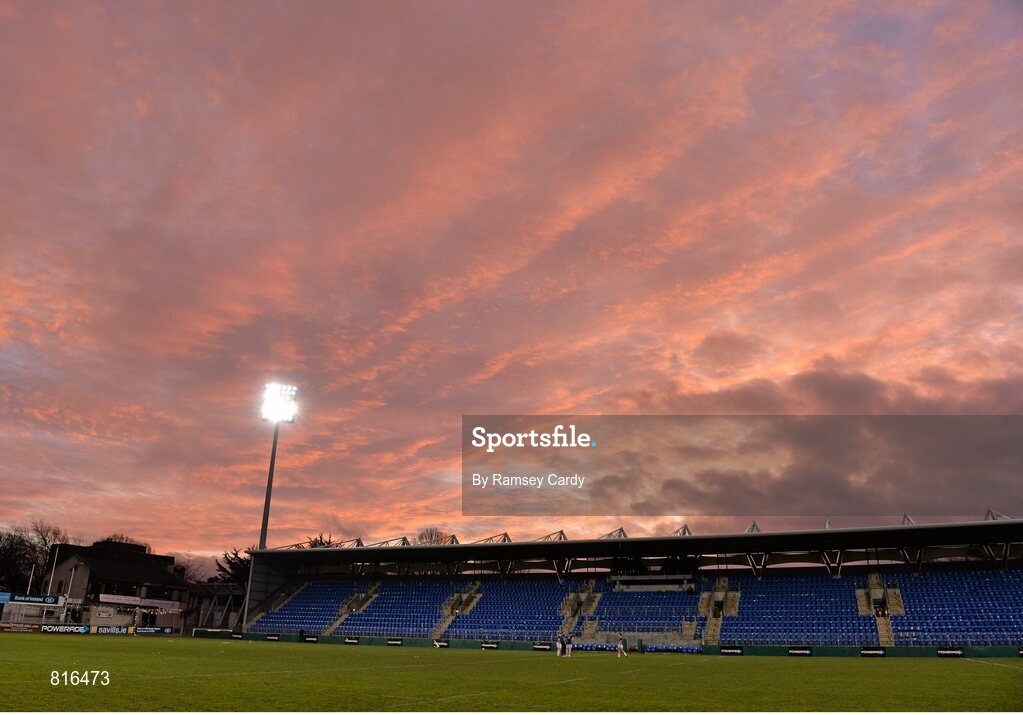 7 December 2013; A general view of Donnybrook Stadium. British & Irish Cup, Leinster 'A' v Cross Keys, Donnybrook Stadium, Donnybrook, Dublin. Picture credit: Ramsey Cardy / SPORTSFILE