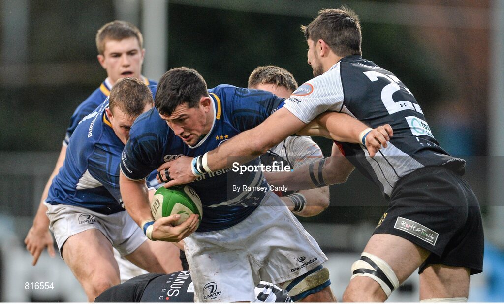 7 December 2013; Ben Marshall, Leinster 'A'. British & Irish Cup, Leinster 'A' v Cross Keys, Donnybrook Stadium, Donnybrook, Dublin. Picture credit: Ramsey Cardy / SPORTSFILE