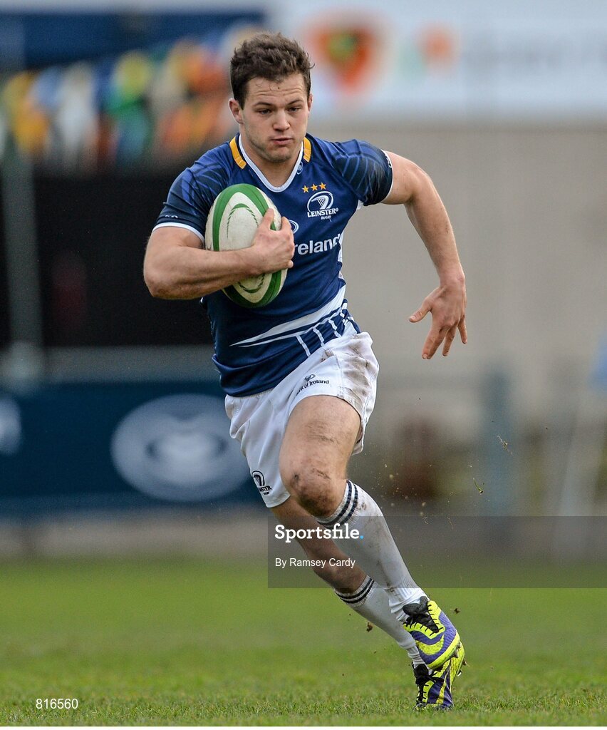 7 December 2013; Sam Coghlan Murray, Leinster 'A'. British & Irish Cup, Leinster 'A' v Cross Keys, Donnybrook Stadium, Donnybrook, Dublin. Picture credit: Ramsey Cardy / SPORTSFILE