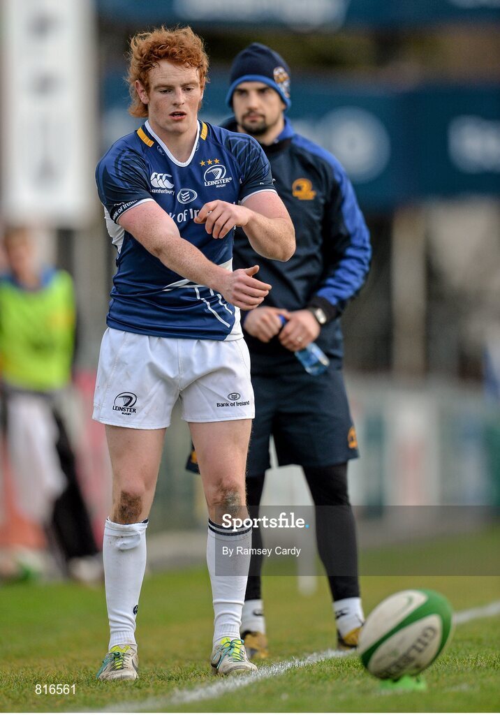 7 December 2013; Cathal Marsh, Leinster 'A'. British & Irish Cup, Leinster 'A' v Cross Keys, Donnybrook Stadium, Donnybrook, Dublin. Picture credit: Ramsey Cardy / SPORTSFILE