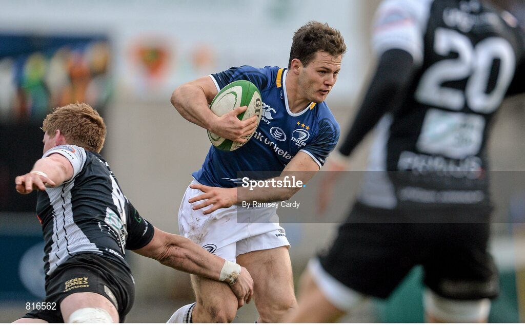 7 December 2013; Sam Coghlan Murray, Leinster 'A'. British & Irish Cup, Leinster 'A' v Cross Keys, Donnybrook Stadium, Donnybrook, Dublin. Picture credit: Ramsey Cardy / SPORTSFILE