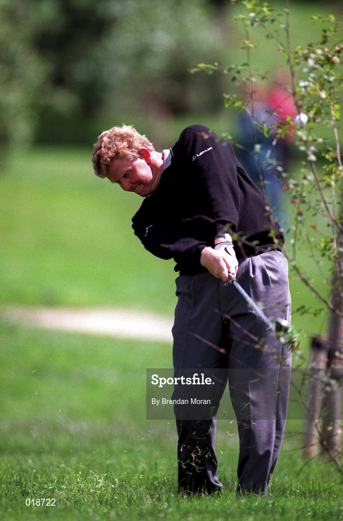 4 July 1997; Colin Montgomerie of Scotland chips from the rough during the second round of the Murphy's Irish Open Golf Championship at Druid's Glen Golf Club in Wicklow. Photo by Brendan Moran/Sportsfile