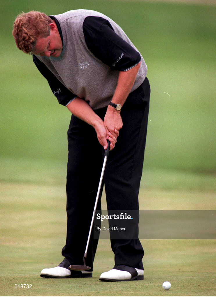 5 July 1997; Colin Montgomerie of Scotland during the third round of the Murphy's Irish Open Golf Championship at Druid's Glen Golf Course in Wicklow. Photo by David Maher/Sportsfile