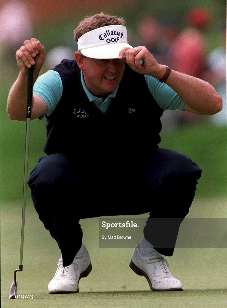 2 July 1998; Colin Montgomerie of Scotland during the first round of the Murphy's Irish Open Golf Championship at Druid's Glen Golf Club in Wicklow. Photo by Matt Browne/Sportsfile