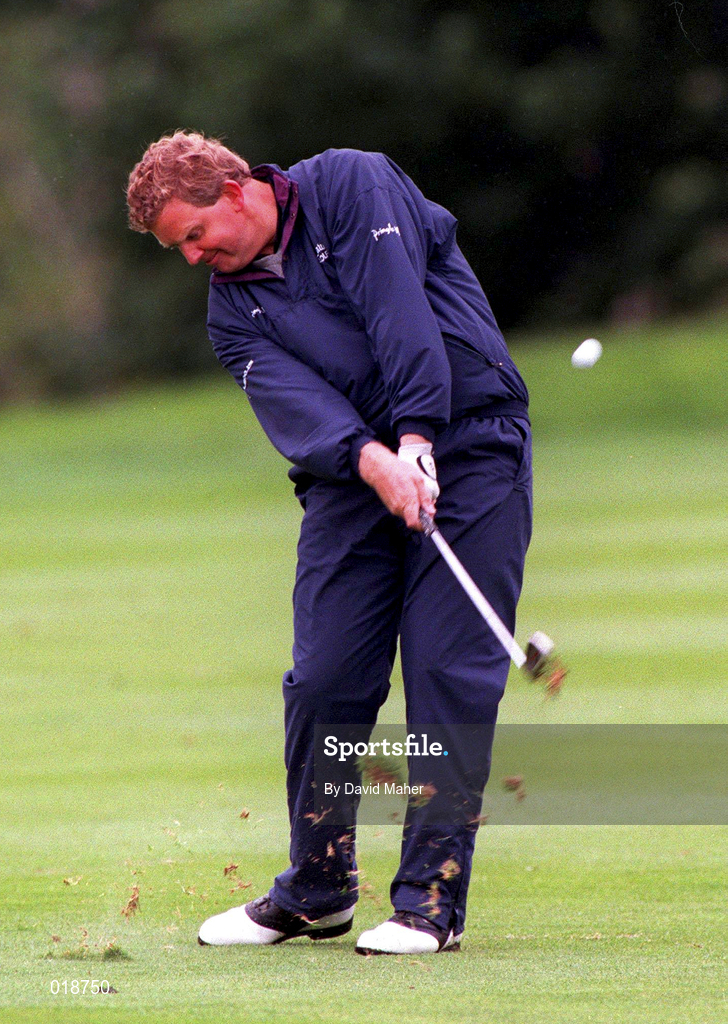 2 July 1997; Colin Montgomerie of Scotland plays the 9th during the Murphy's Irish Open Pro-Am at Druids Glenn Golf Club in Wicklow. Photo by David Maher/Sportsfile