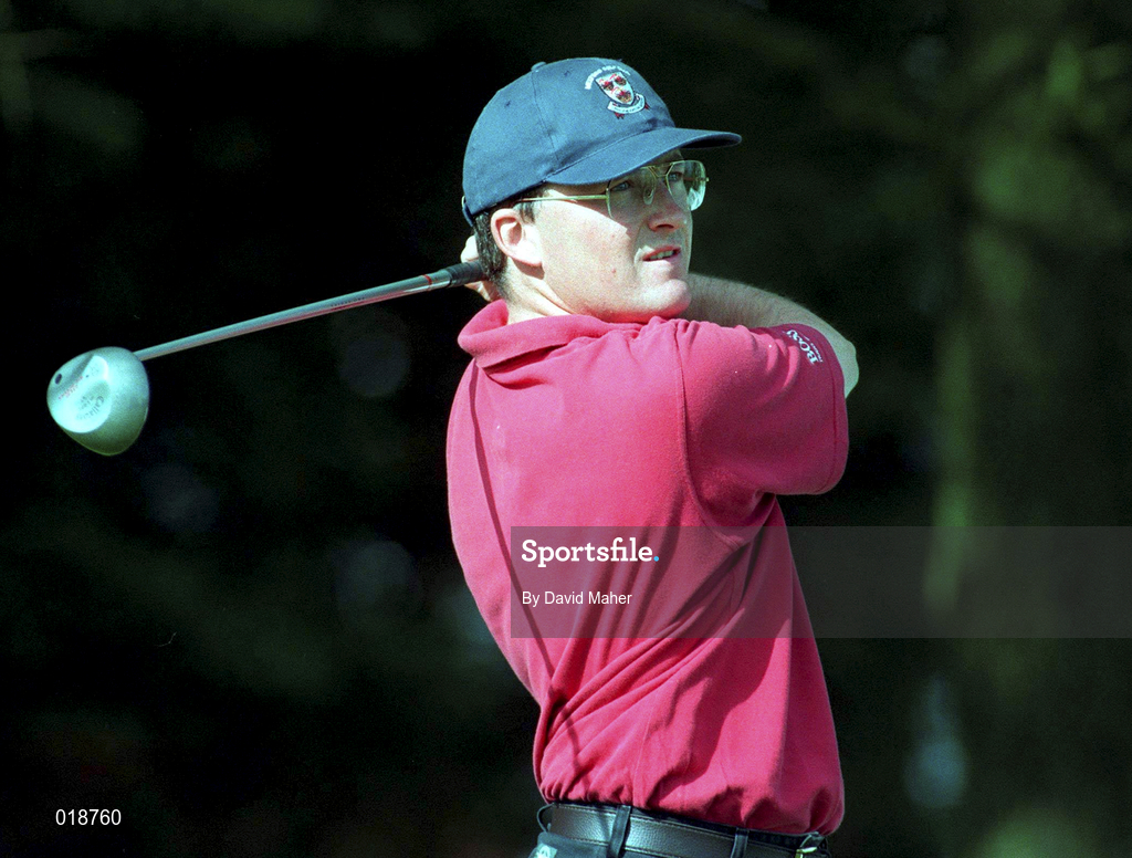 19 June 1998; Damien McGrane of Wexford Golf Club during the Cara Compaq Pro-Am at Black Bush Golf Club in Thomastown, Meath. Photo by David Maher/Sportsfile