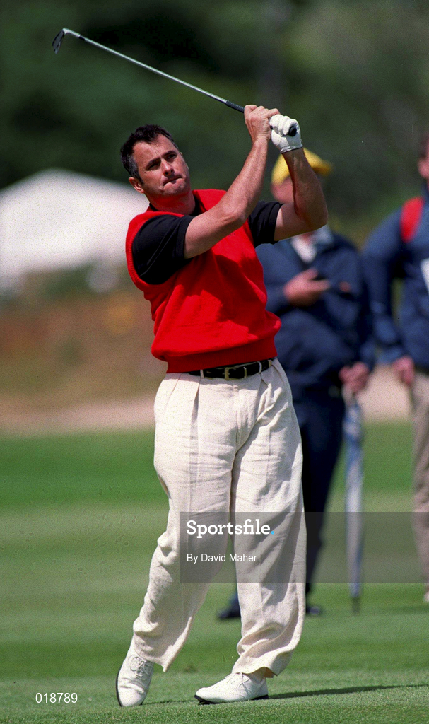 4 July 1996; David Feherty of Northern Ireland during the opening round of the Murphy's Irish Open Golf Championship at Druid's Glen in Wicklow. Photo by Ray McManus/Sportsfile