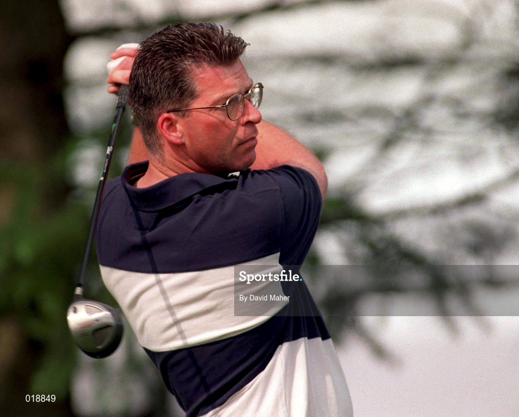 19 June 1998; Eamonn Logue of Lisburn Golf Club during the Cara Compaq Pro-Am at Black Bush Golf Club in Thomastown, Meath. Photo by David Maher/Sportsfile